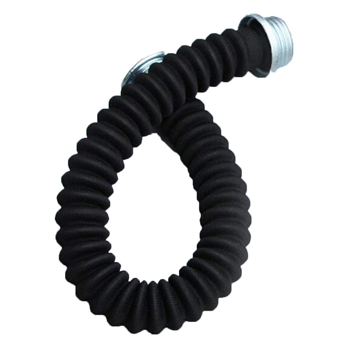 Gas mask connection hose — flexible 40 mm threaded trachea