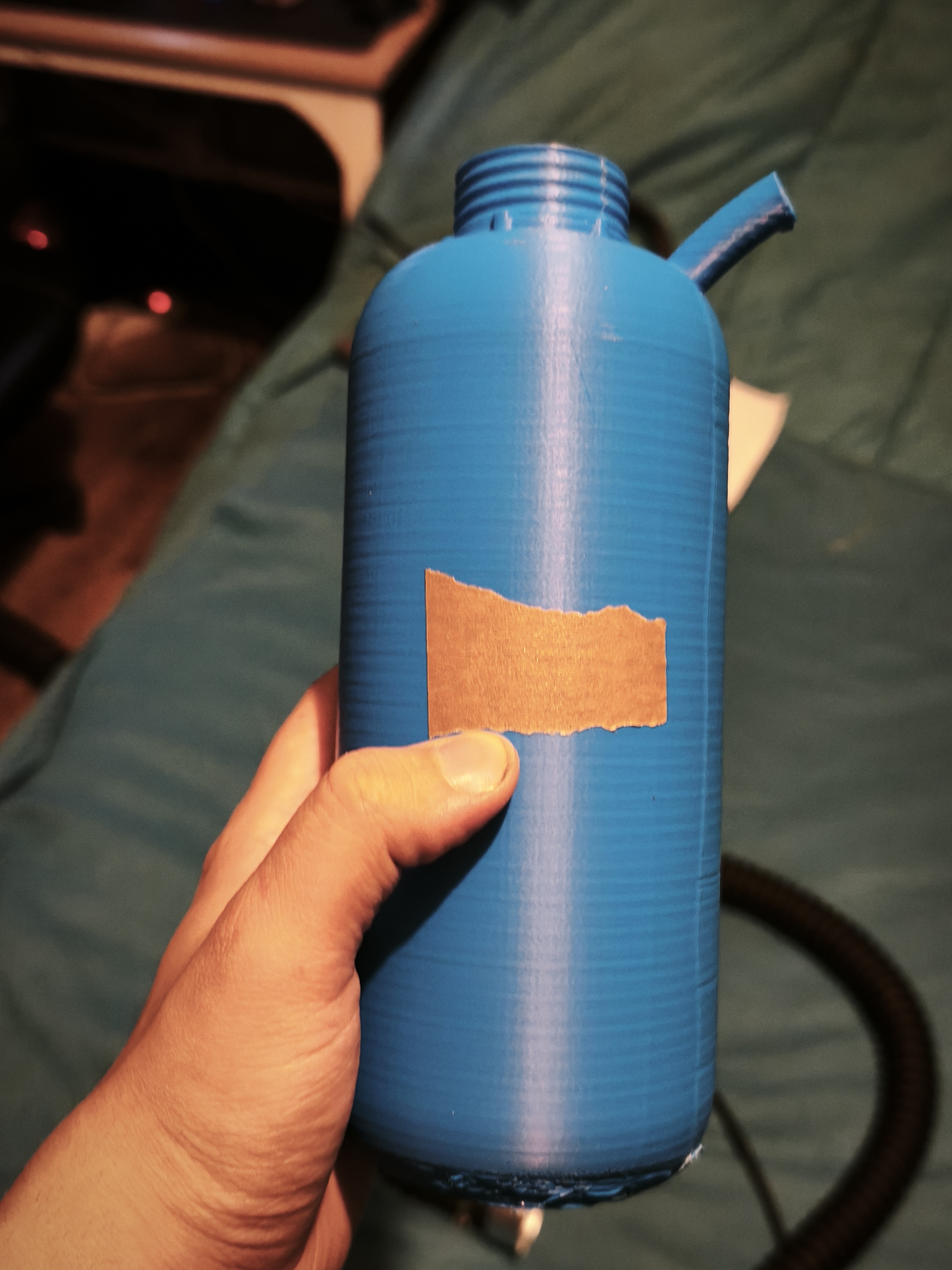 Bouteille gasmask presison negatif